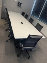 120 Wide x 48 Deep Conference Table 