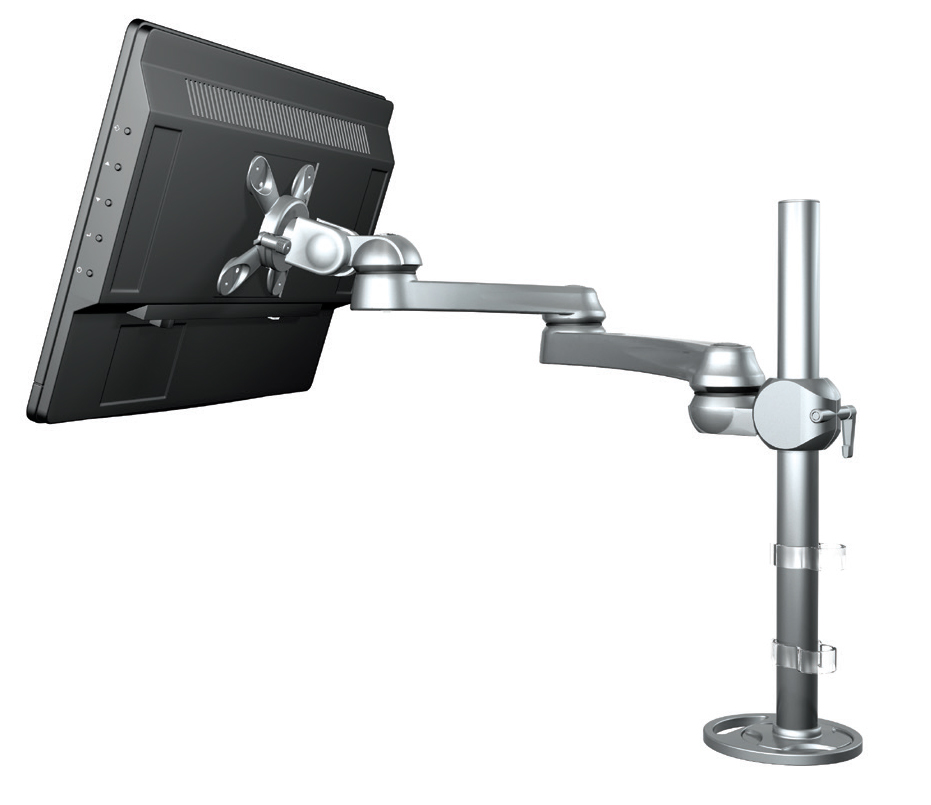 MRFS01 Single Pole Mounted Monitor Arm