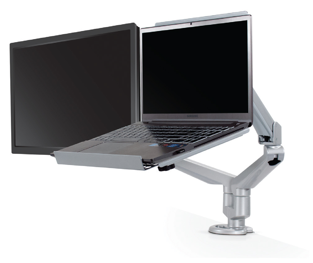 Edge2-Combo Edge Arm with Laptop Tray