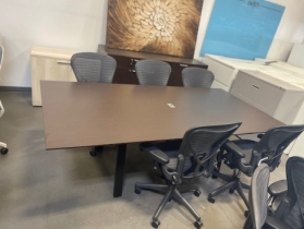 Groupe Lacasse Conference Table With Knife Edge