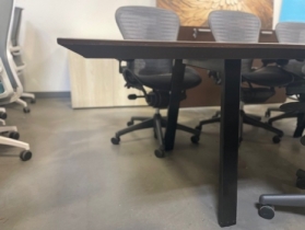 Groupe Lacasse Conference Table With Knife Edge