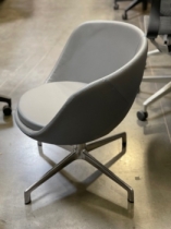 Keilhauer Juxta low back chair with swivel base